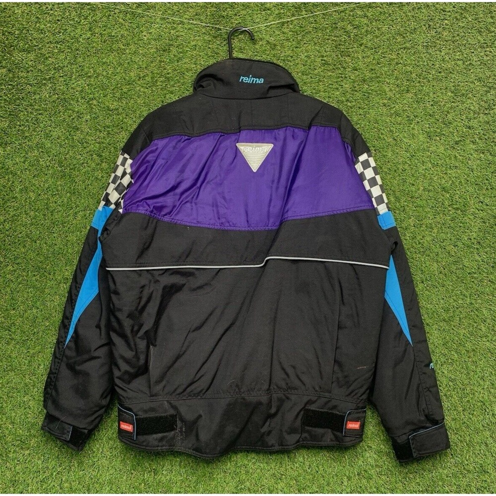 REIMA Snow Coat Mens Medium Puffer 90s Snowsports Board Snowmobile Winter Jacket